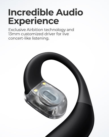 LeMuna MythSound Open Ear Headphones, Bluetooth 5.3 Wireless Earbuds