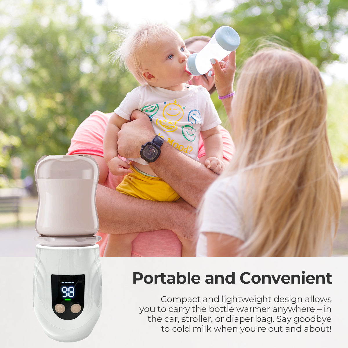 Yoho Baby Portable Baby Milk Bottle Warmer